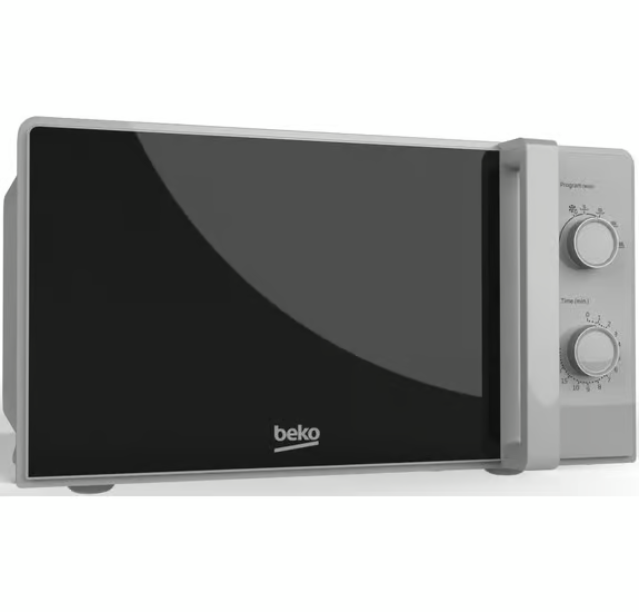 Beko MOC20100SFB 700W 20 Litre Compact Microwave - Silver