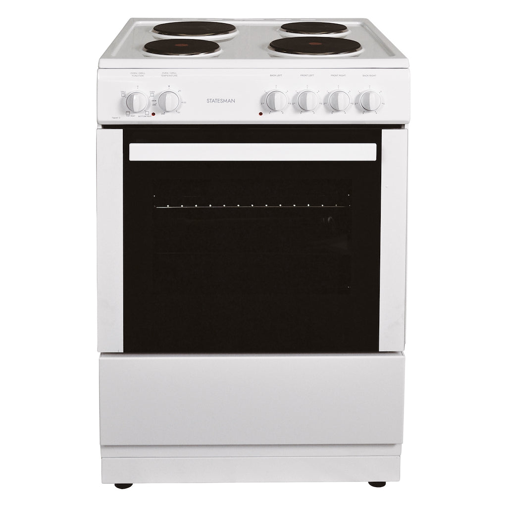 Statesman NAPIER60EW 60cm Single Cavity Electric Cooker