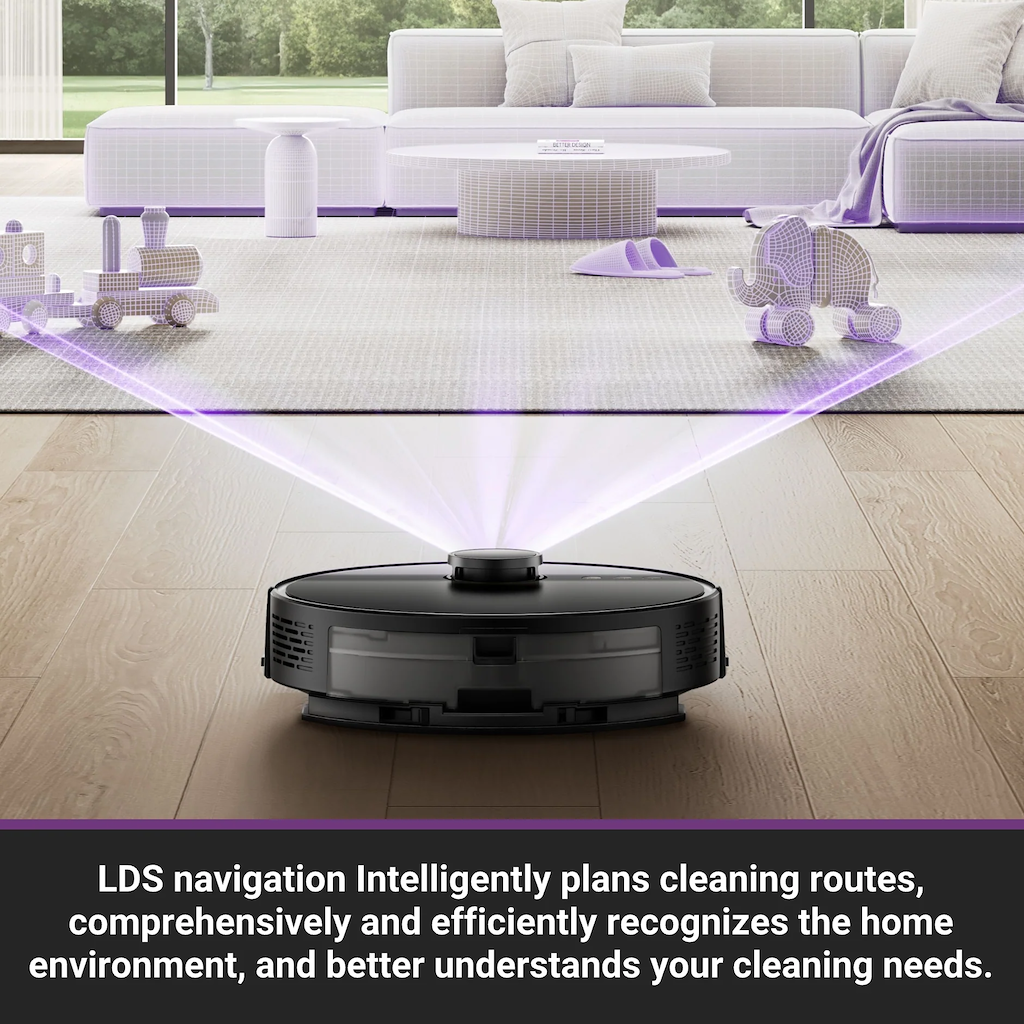 Eureka NERN6BK Robotic Vacuum Cleaner - Black