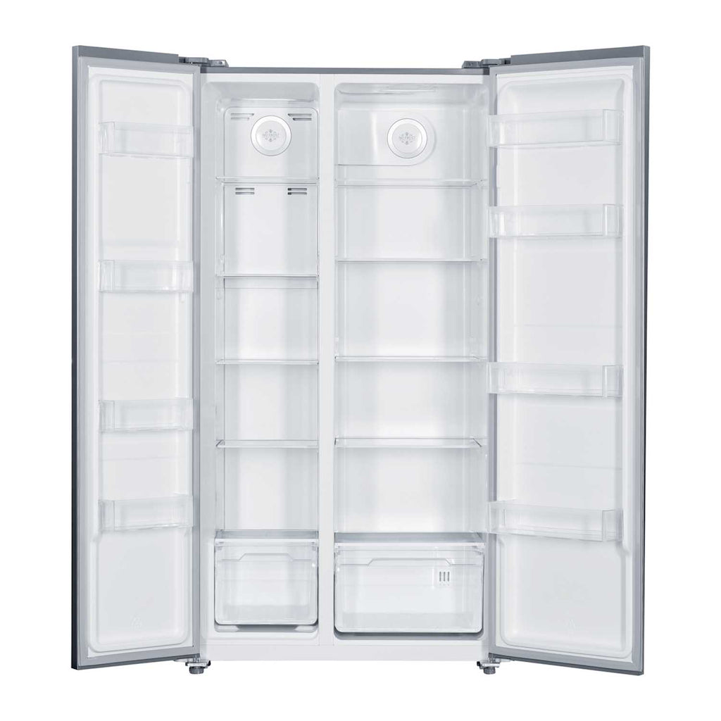 Statesman SBS177X American Side-by-Side Fridge Freezer - Inox