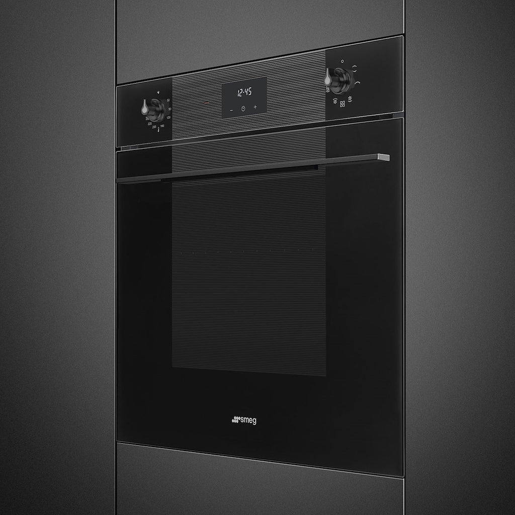 Smeg SF6100VB3 60cm Linea Multifunction Single Oven, Black