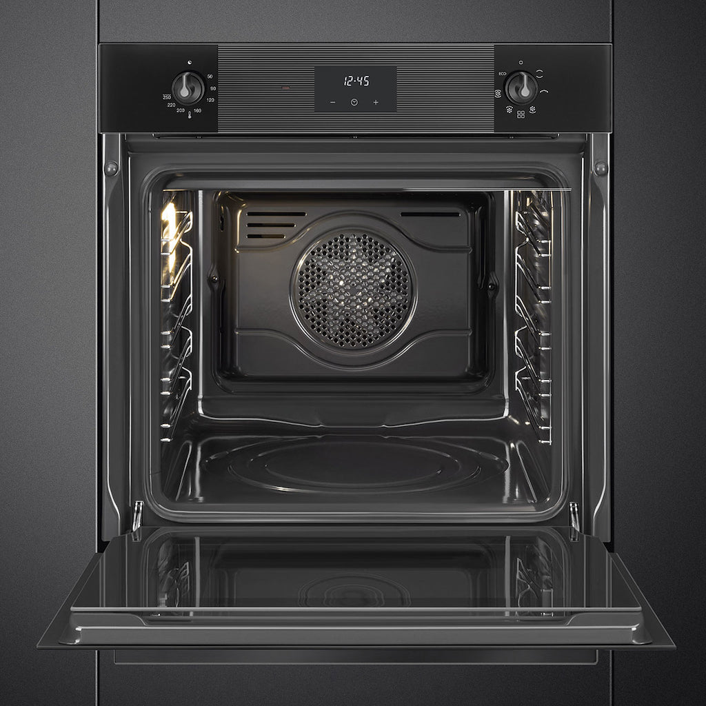 Smeg SF6100VB3 60cm Linea Multifunction Single Oven, Black
