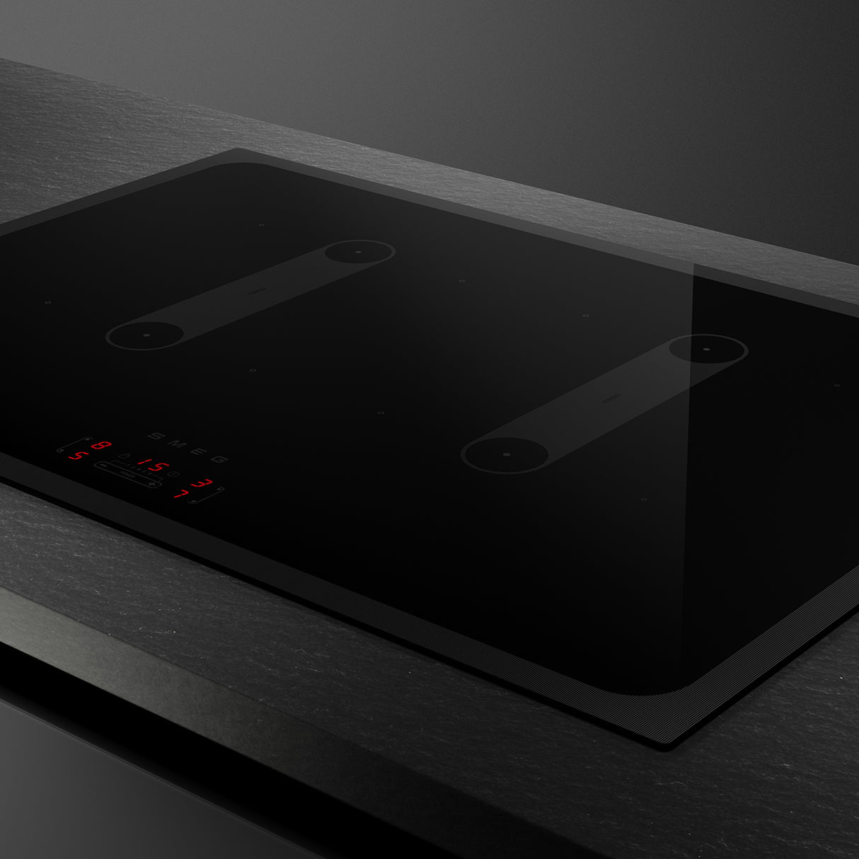 Smeg SI2B22741D 70cm Induction Hob - Black