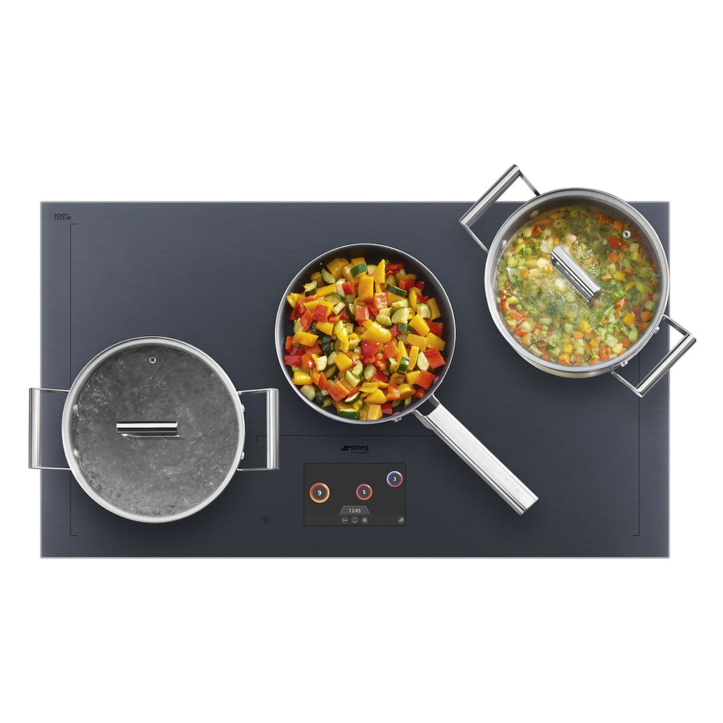 Smeg SIA1963DG 90cm AREA Induction Hob, Neptune Grey