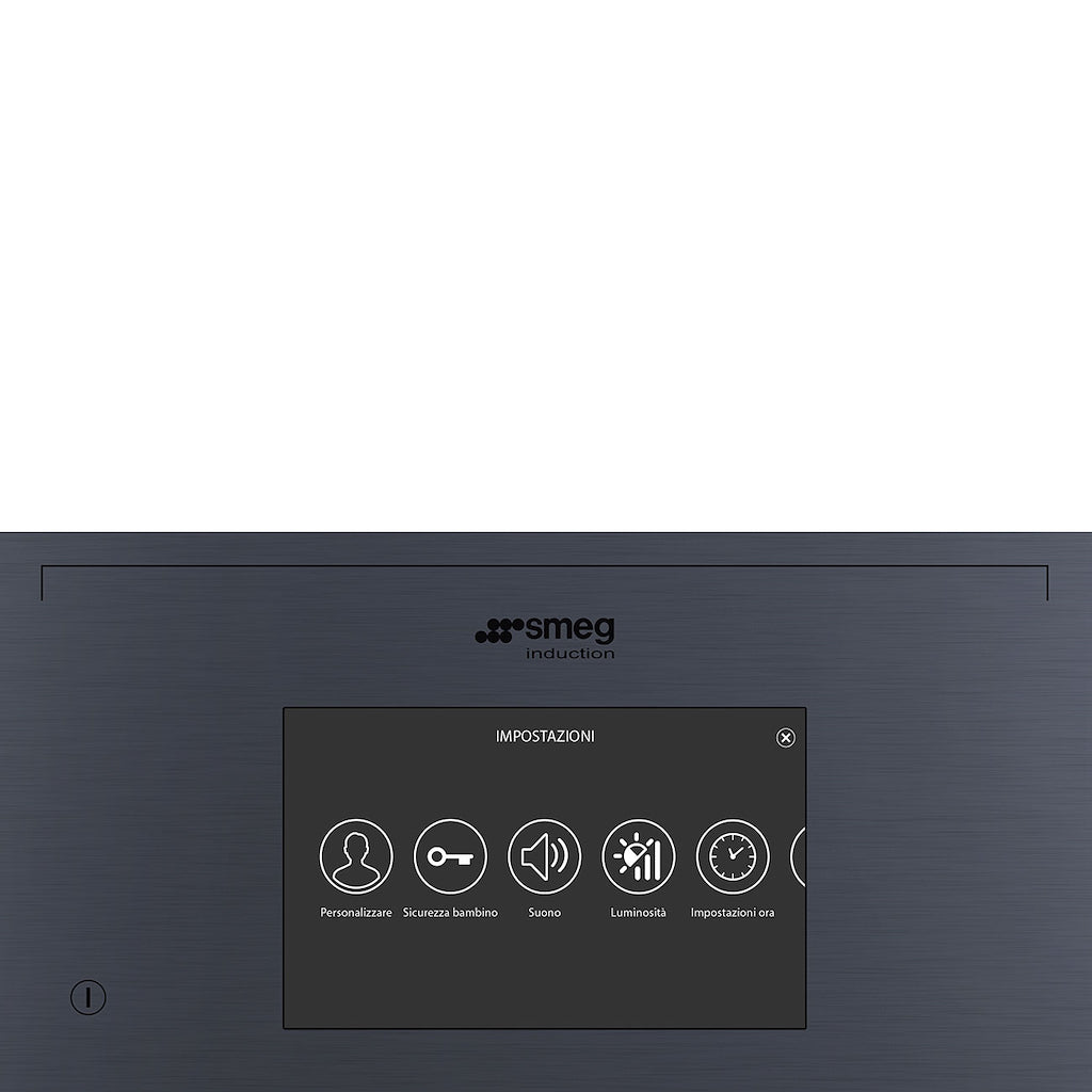 Smeg SIA1963DG 90cm AREA Induction Hob, Neptune Grey