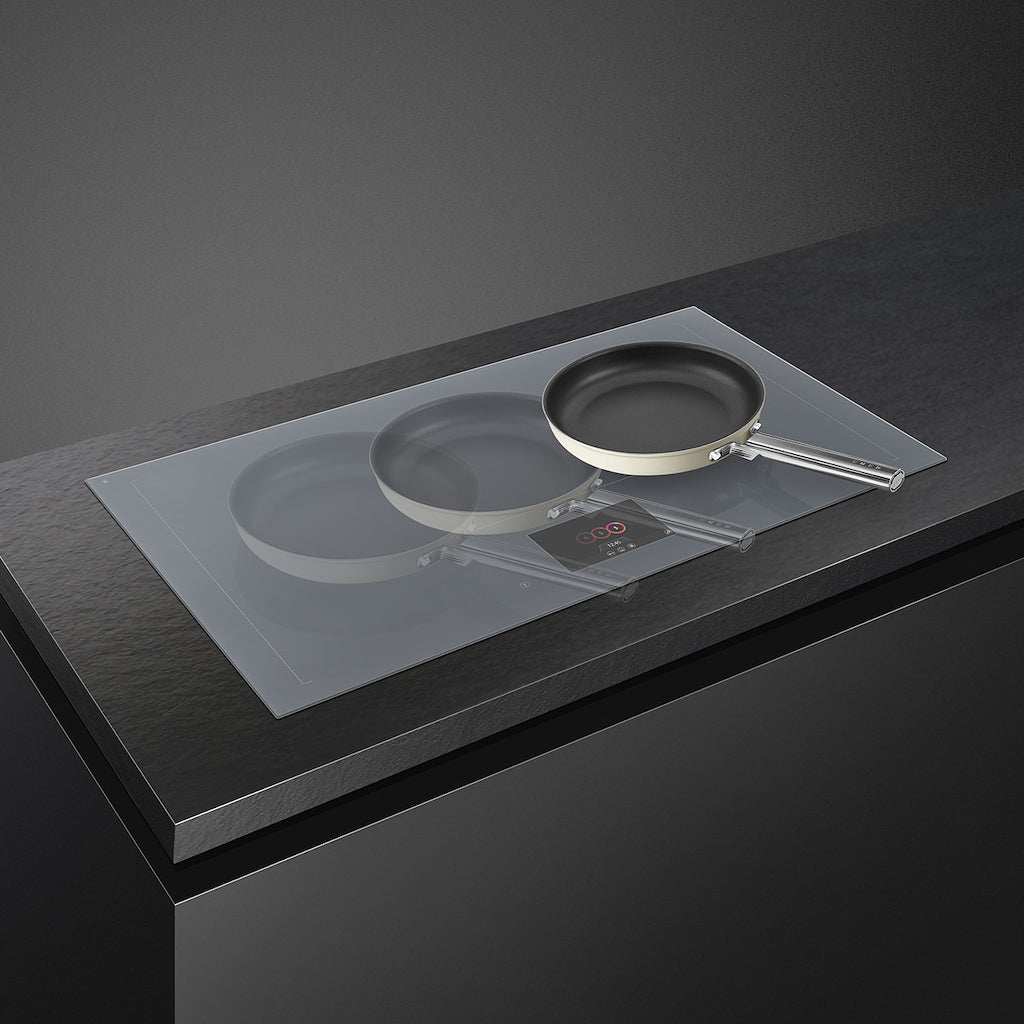 Smeg SIA1963DS 90cm AREA Induction Hob, Silver
