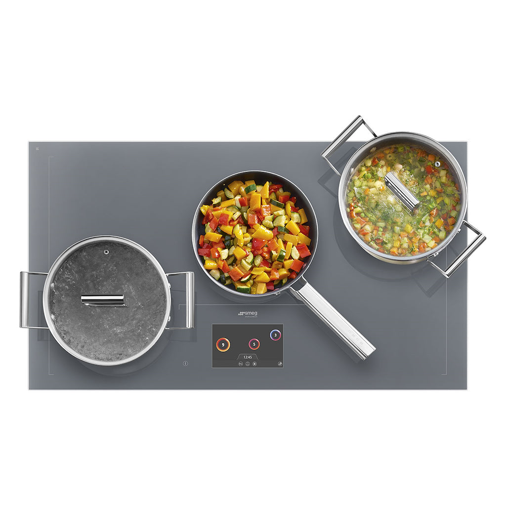 Smeg SIA1963DS 90cm AREA Induction Hob, Silver