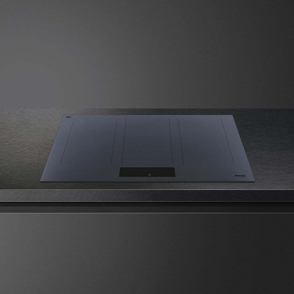 Smeg SIM1864DG 80cm Linea Induction Hob in Neptune Grey with AutoVent 2.0