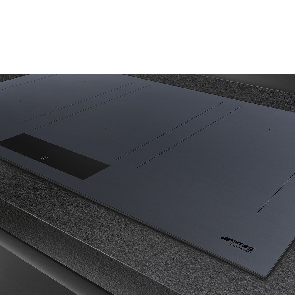 Smeg SIM1864DG 80cm Linea Induction Hob in Neptune Grey with AutoVent 2.0
