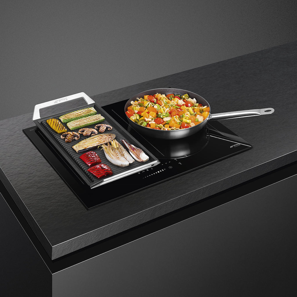 Smeg SIM3644D 60cm Eclipse Induction Hob in Black with AutoVent 2.0