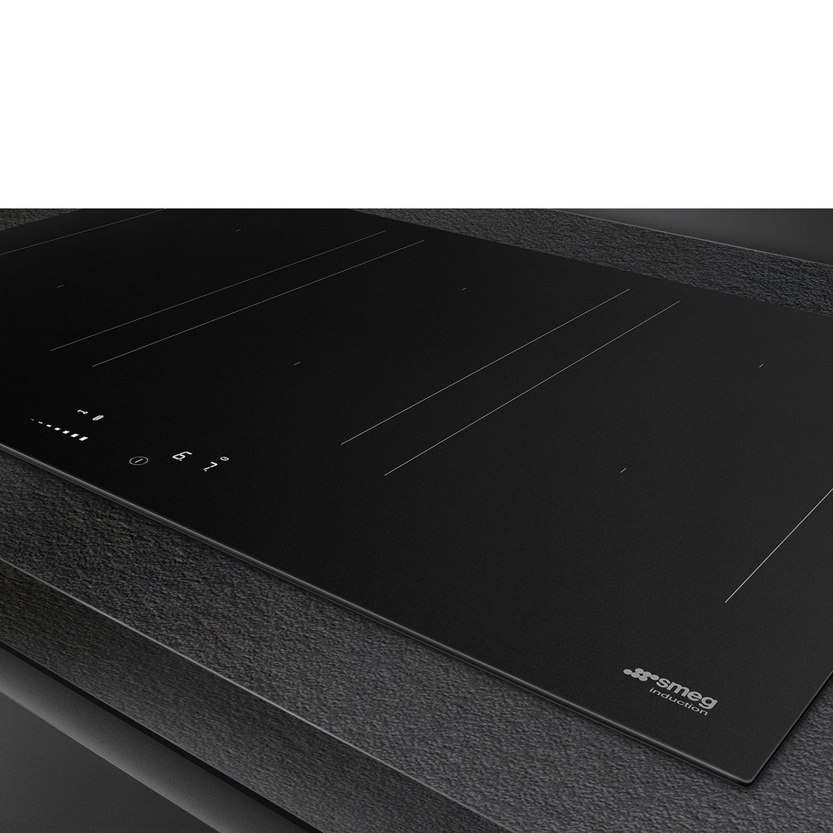 Smeg SIM3864N 80cm Induction Hob - Black