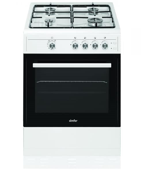 Simfer SIM61GW 60cm Single Cavity Gas Cooker