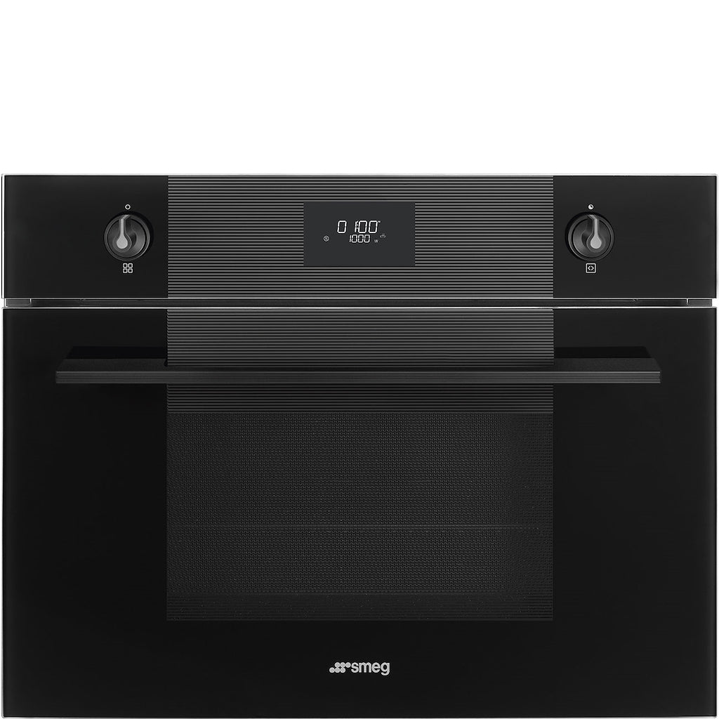 Smeg SO4101M1B3 Linea Combination Microwave Oven