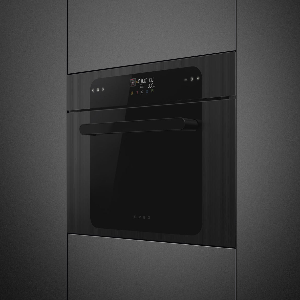 Smeg SO4202M1BI Built-In Compact Oven - Black