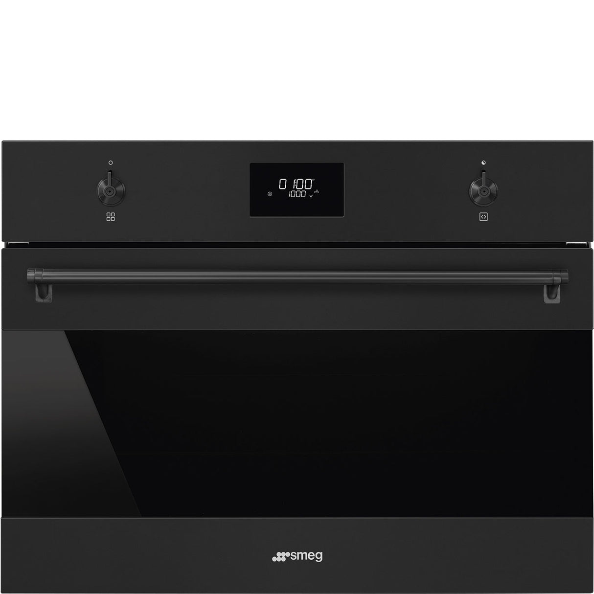 Smeg SO4301M1N Classic Built-In Compact Oven - Black