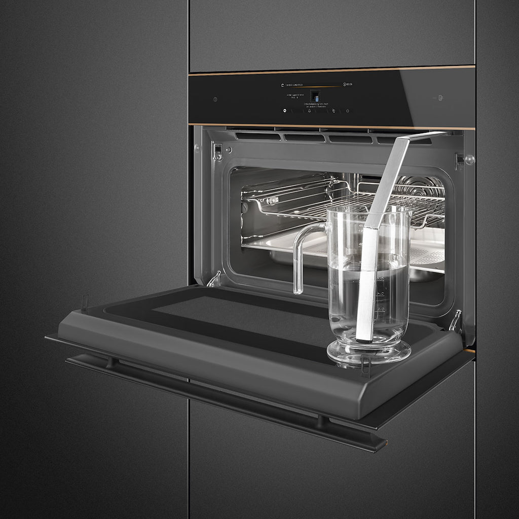 Smeg SO4606WAPNR Compact 45cm Dolce Stil Novo Omnichef Wi-Fi Oven, Copper