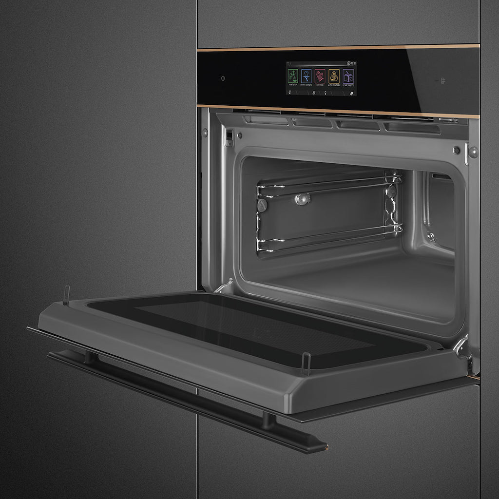 Smeg SO4606WAPNR Compact 45cm Dolce Stil Novo Omnichef Wi-Fi Oven, Copper