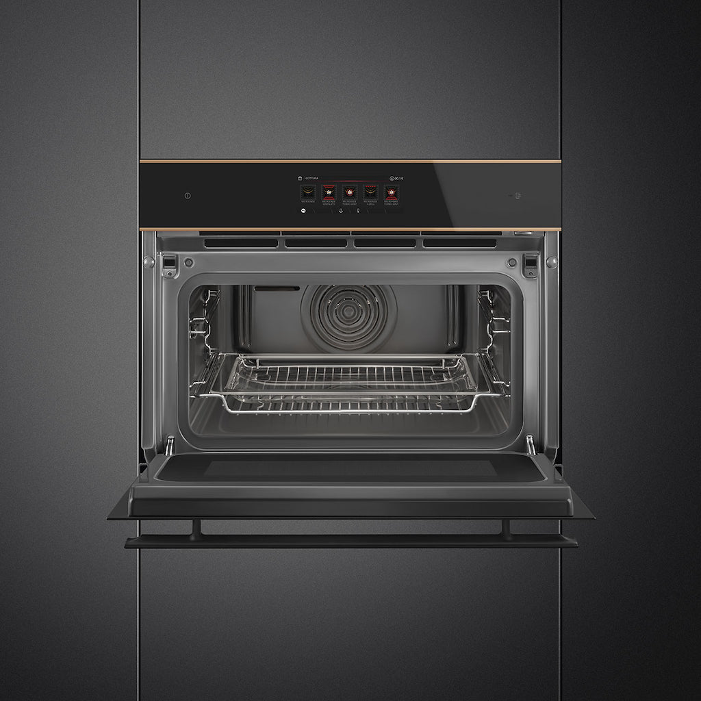 Smeg SO4606WAPNR Compact 45cm Dolce Stil Novo Omnichef Wi-Fi Oven, Copper