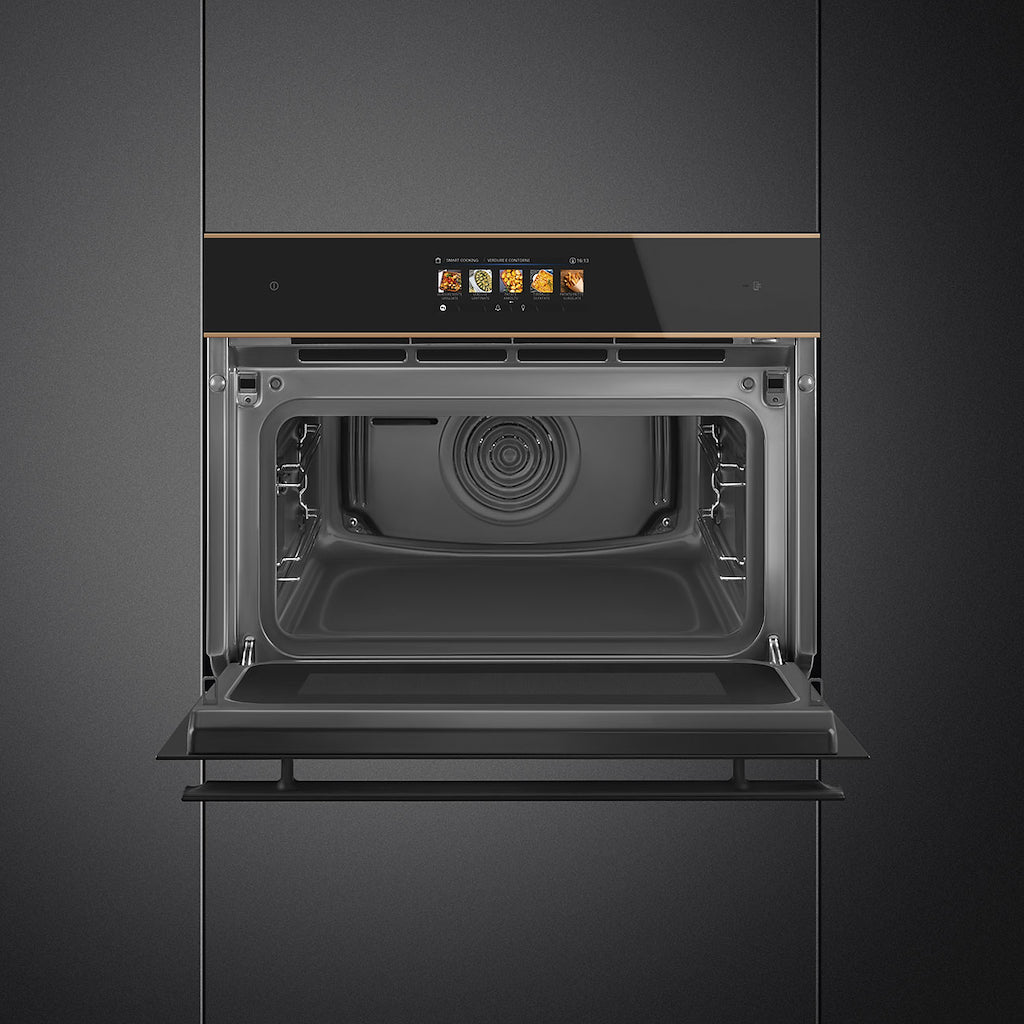 Smeg SO4606WAPNR Compact 45cm Dolce Stil Novo Omnichef Wi-Fi Oven, Copper