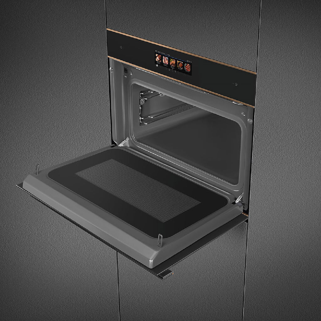 Smeg SO4606WAPNR Compact 45cm Dolce Stil Novo Omnichef Wi-Fi Oven, Copper