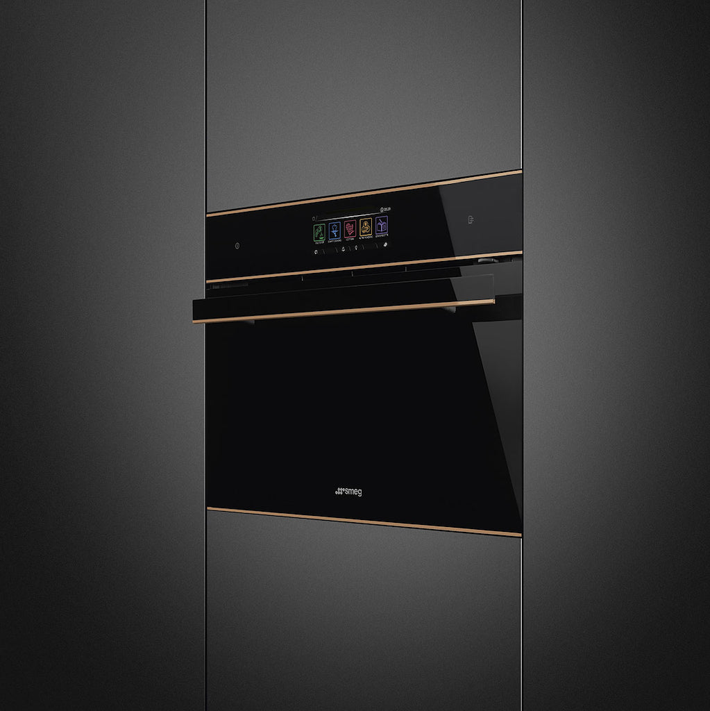 Smeg SO4606WM2PNR 45cm Dolce Stil Novo Speedwave WiFi Combi Microwave