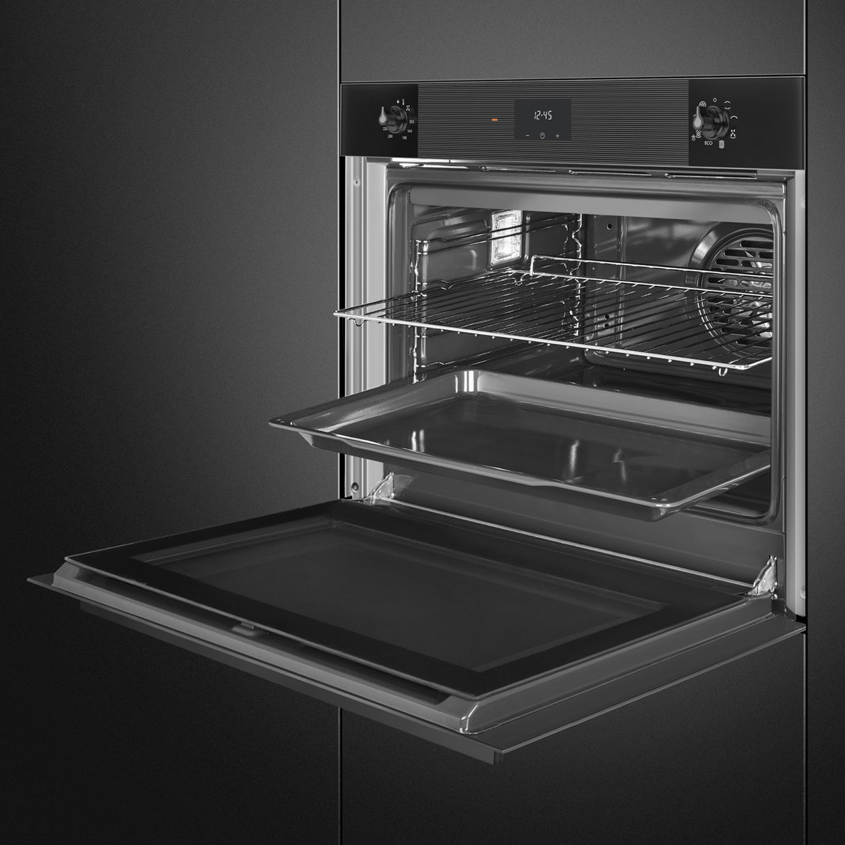 Smeg SO5100TB3 Built-In Single Oven - Black