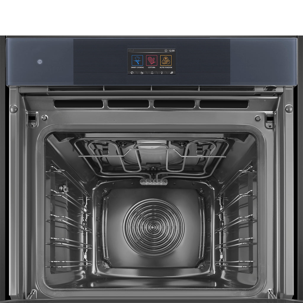 Smeg SO6104APG 60cm Linea Omnichef Single Oven, Neptune Grey