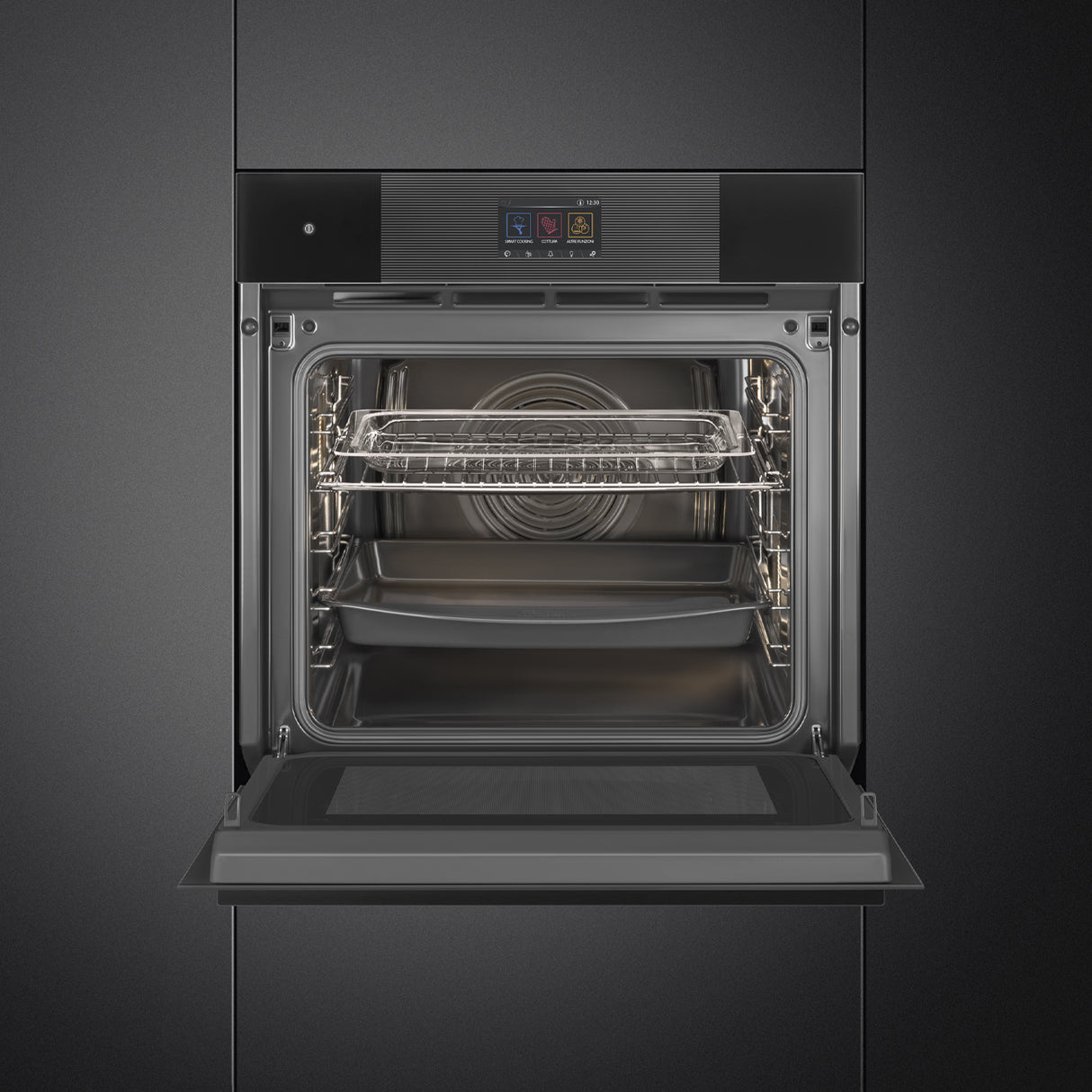 Smeg SO6104M2PB3 Built-In Single Oven - Black