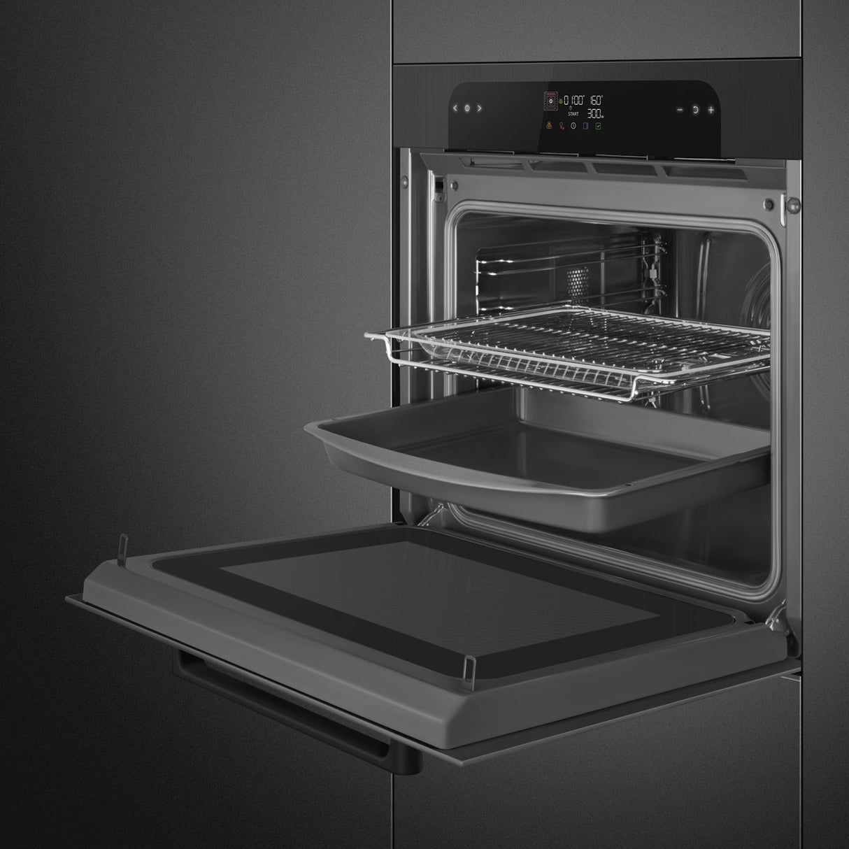 Smeg SO6202M2BI Built-In Single Oven - Black