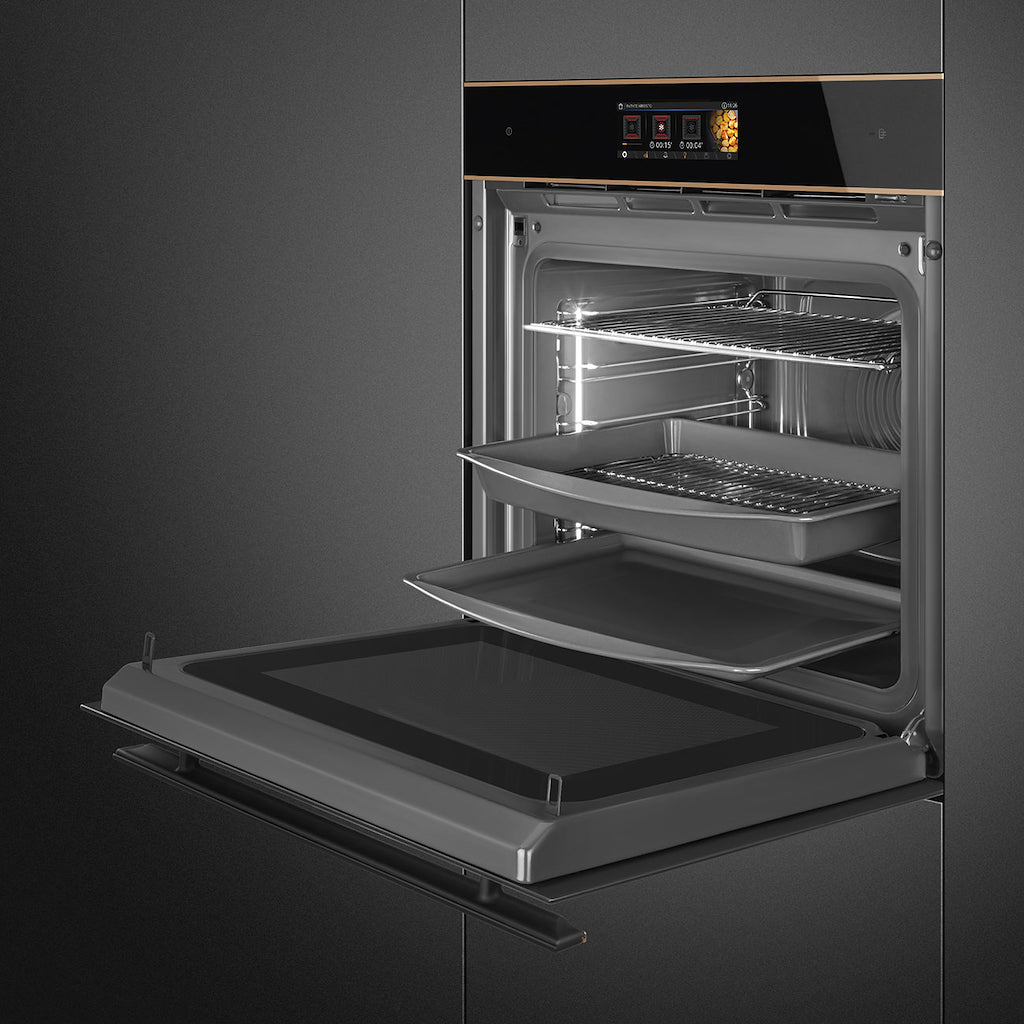 Smeg SO6606WAPNR 60cm Dolce Stil Novo Omnichef Wi-Fi Single Oven