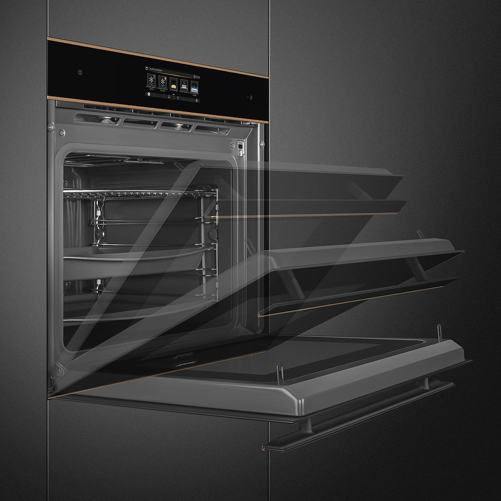 Smeg SO6606WAPNR 60cm Dolce Stil Novo Omnichef Wi-Fi Single Oven