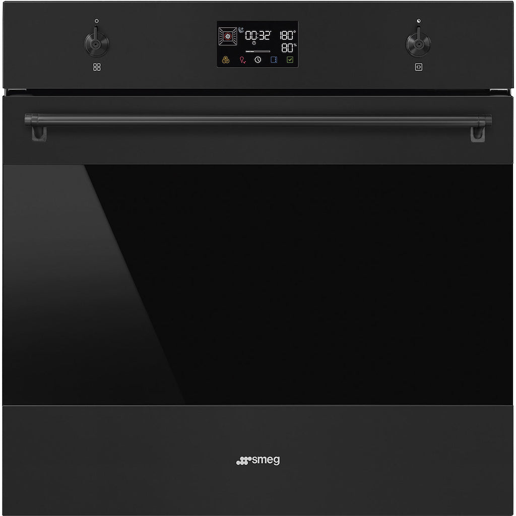 Smeg SOP6302S2PN 60cm Classic SteamOne Oven - Matt Black