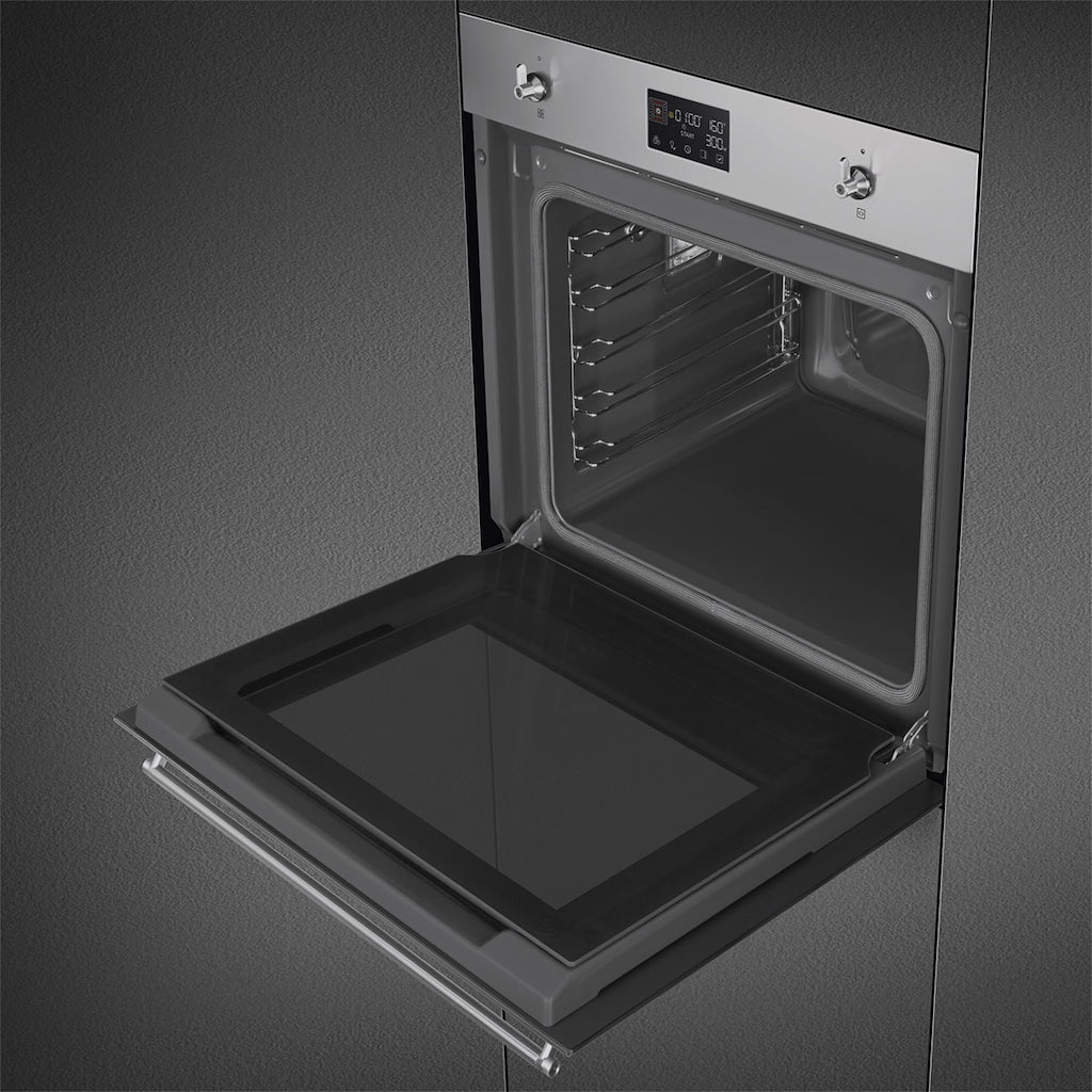 Smeg SOP6302TX 60cm Classic Pyrolytic Single Oven in Stainless Steel