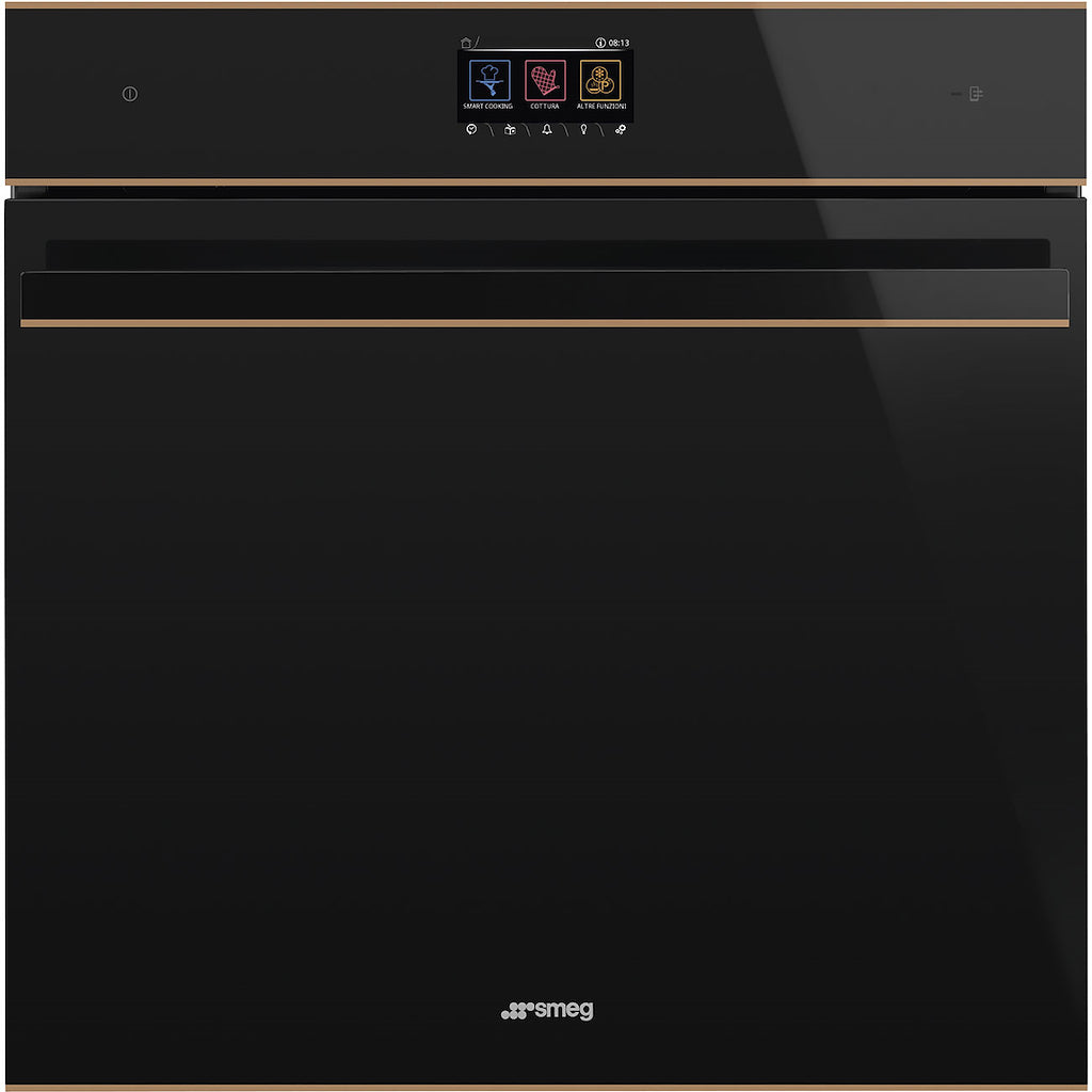Smeg SOP6604S2PNR 60cm Dolce Stil Novo Pyrolytic SteamOne Oven with Copper Trim
