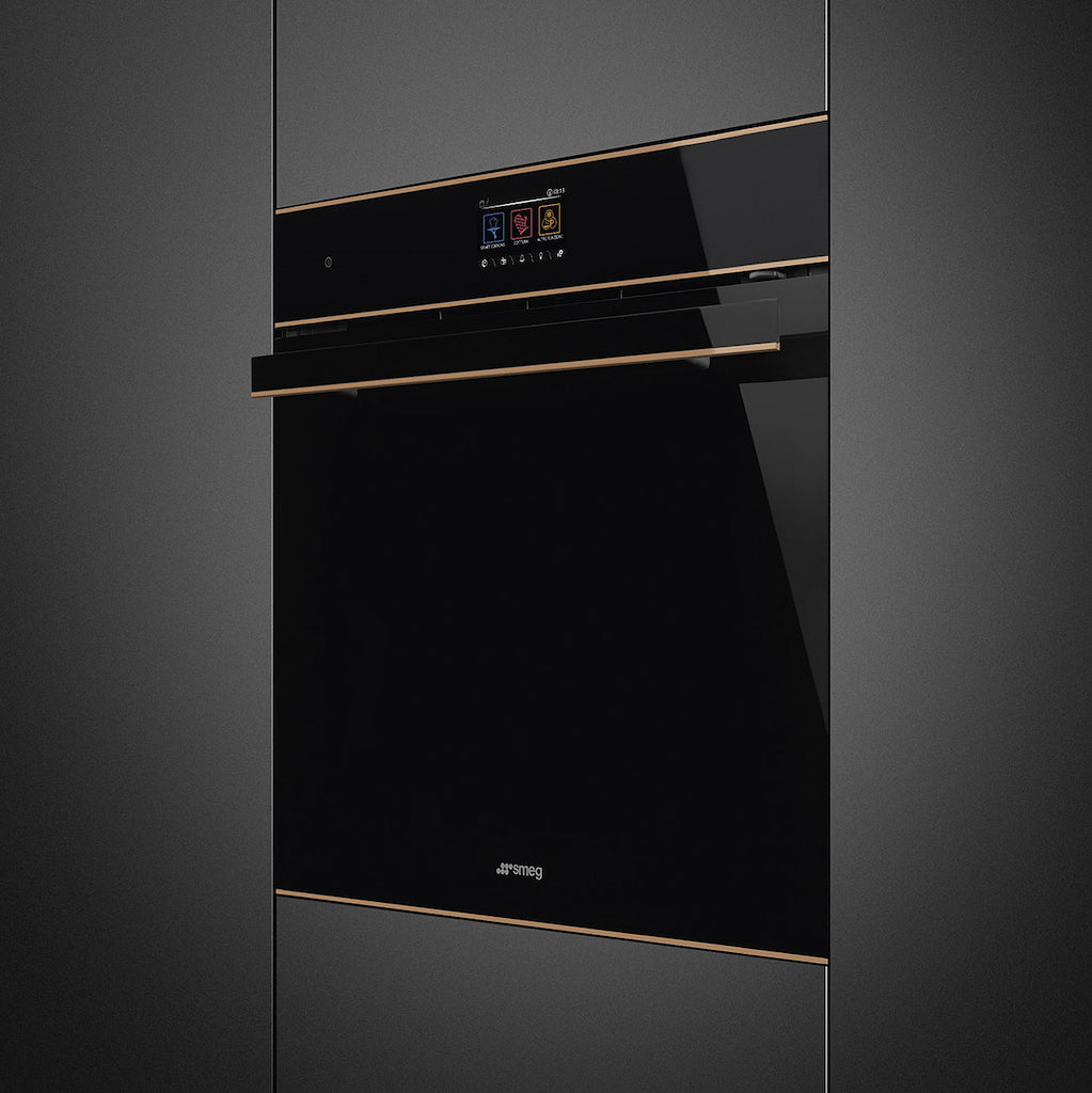 Smeg SOP6604S2PNR 60cm Dolce Stil Novo Pyrolytic SteamOne Oven with Copper Trim
