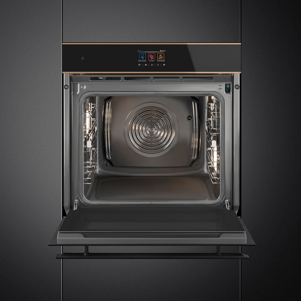 Smeg SOP6604S2PNR 60cm Dolce Stil Novo Pyrolytic SteamOne Oven with Copper Trim