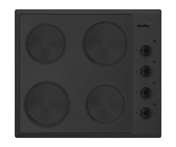 Simfer SP60B 60cm Solid Plate Hob