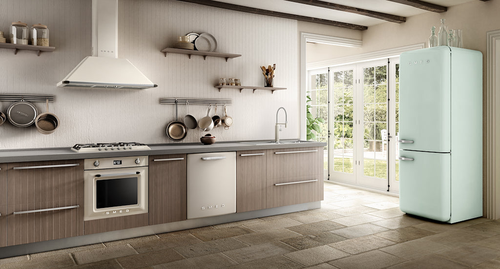 Smeg SR975PGH 69cm Victoria Gas Hob, Cream