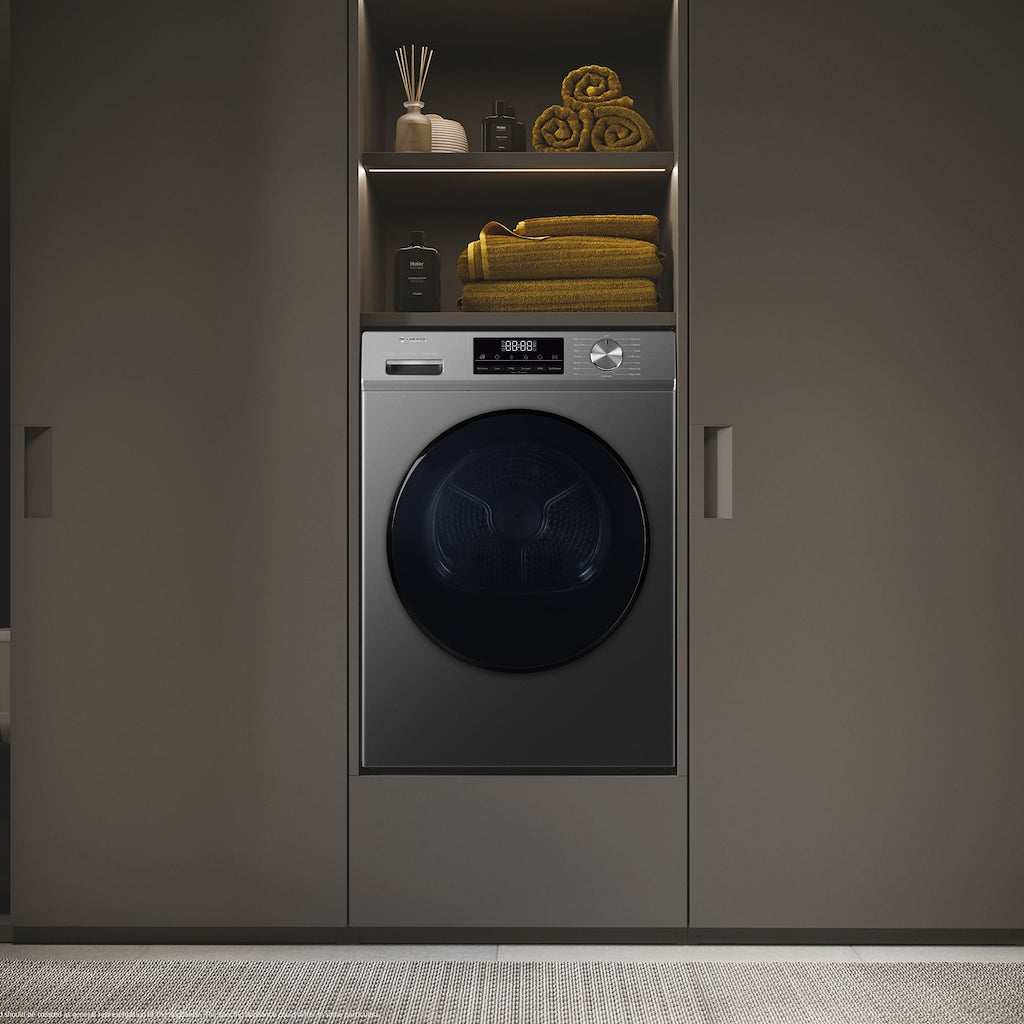 Teknix TK3HP10XS 10kg Heat Pump Tumble Dryer - Titanium