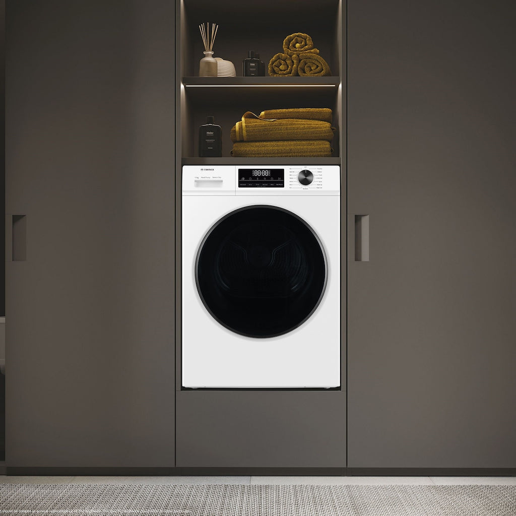 Teknix TK3HP10XW 10kg Heat Pump Tumble Dryer - White