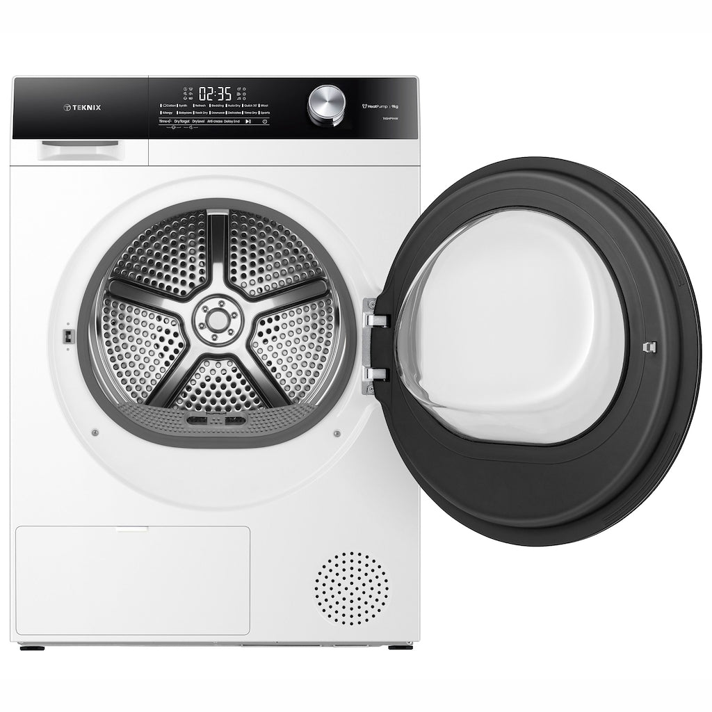Teknix TK5HP9HW 5 Series 9kg Heat Pump Tumble Dryer - White