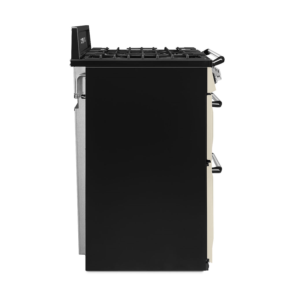 Smeg TR103P 100cm Victoria Dual Fuel Range Cooker, Cream
