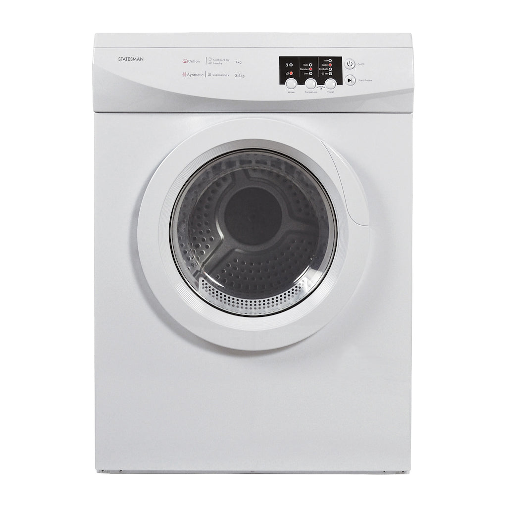Statesman TVM07W 7kg Vented Tumble Dryer