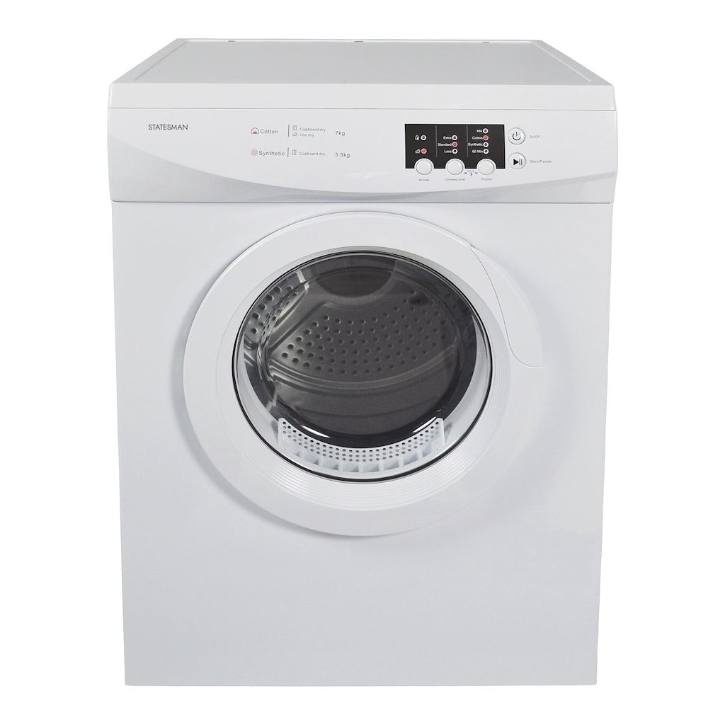 Statesman TVM07W 7kg Vented Tumble Dryer