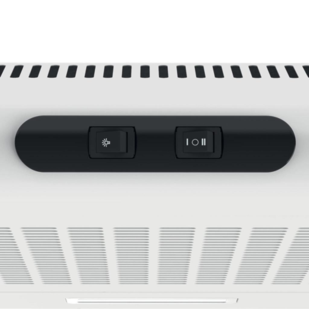 Statesman VH160WH 60cm Visor Cooker Hood - White
