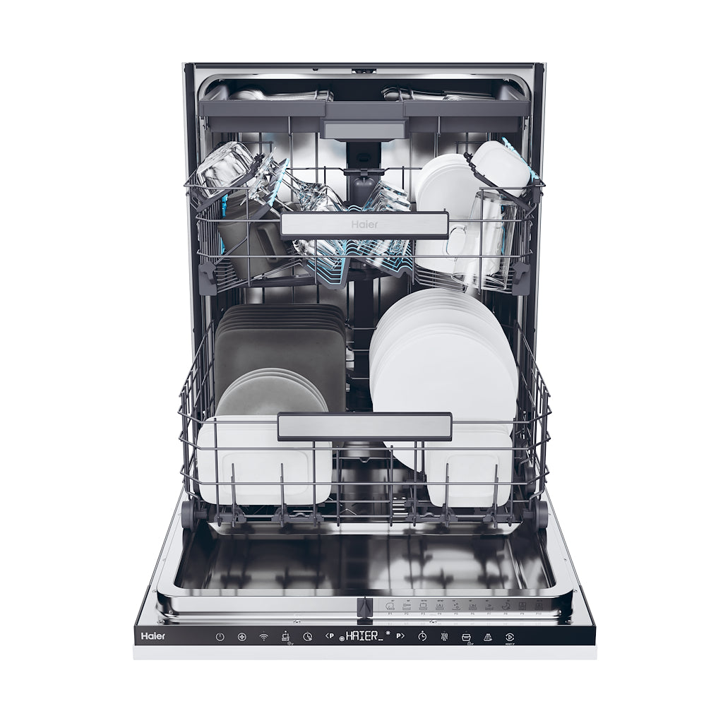 Haier XI 6C4S3FSB-80 Built-In 60cm 16 Place Setting Dishwasher