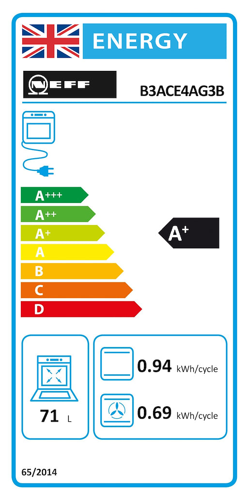 Neff B3ACE4AG3B, Built-in oven