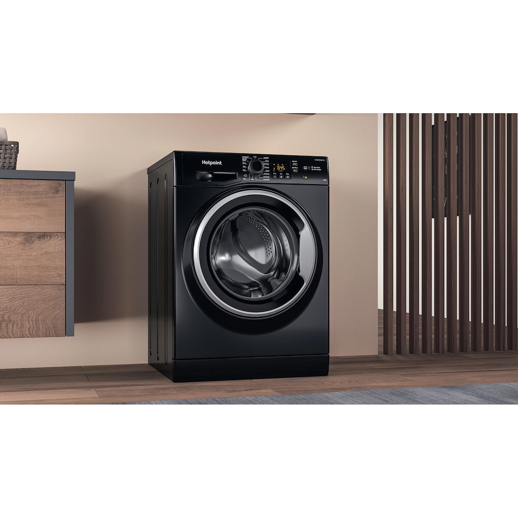 Hotpoint NSWM1045CBSUKN Freestanding Washing Machine
