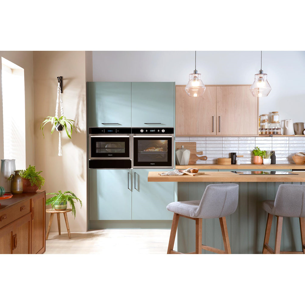 Hotpoint MP 676 IX H Built-In Microwave - Stainless Steel