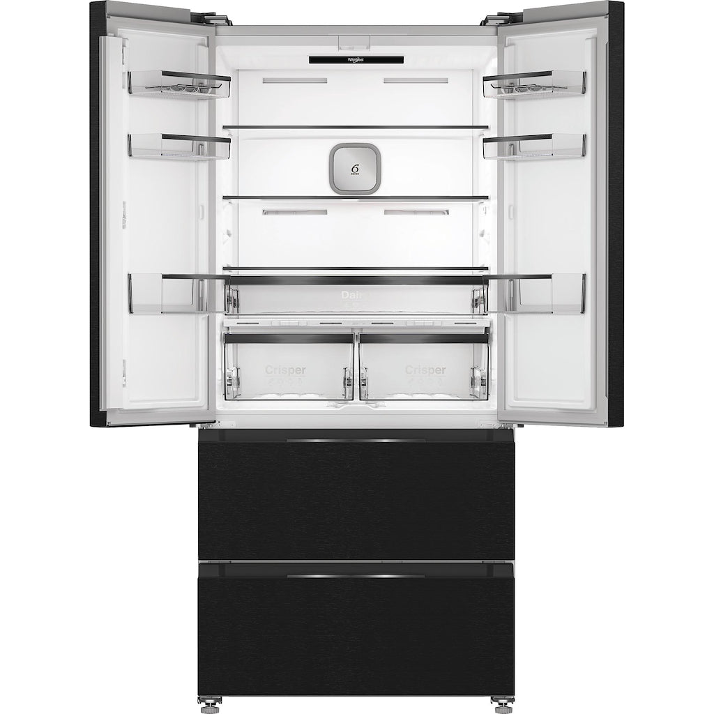 Whirlpool WHG2 6513 XK4UK Dual No Frost American Fridge Freezer with Fresh Lock